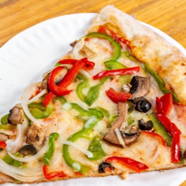 Veggie Lovers Slice.