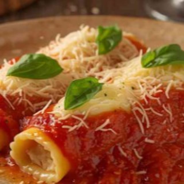 Manicotti.
