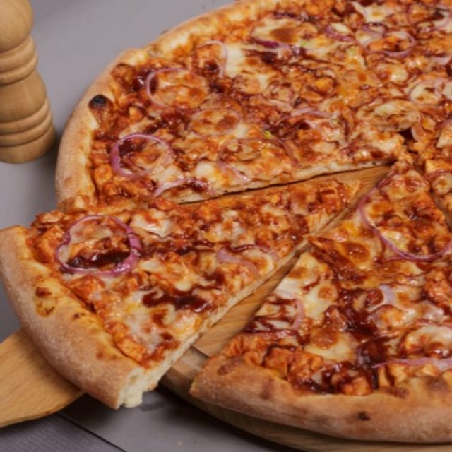 BBQ Pizza.