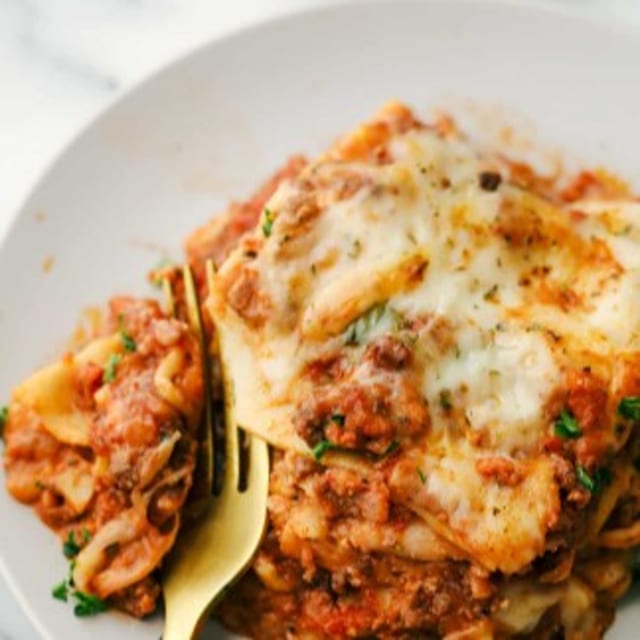 Grand Homemade Lasagna.