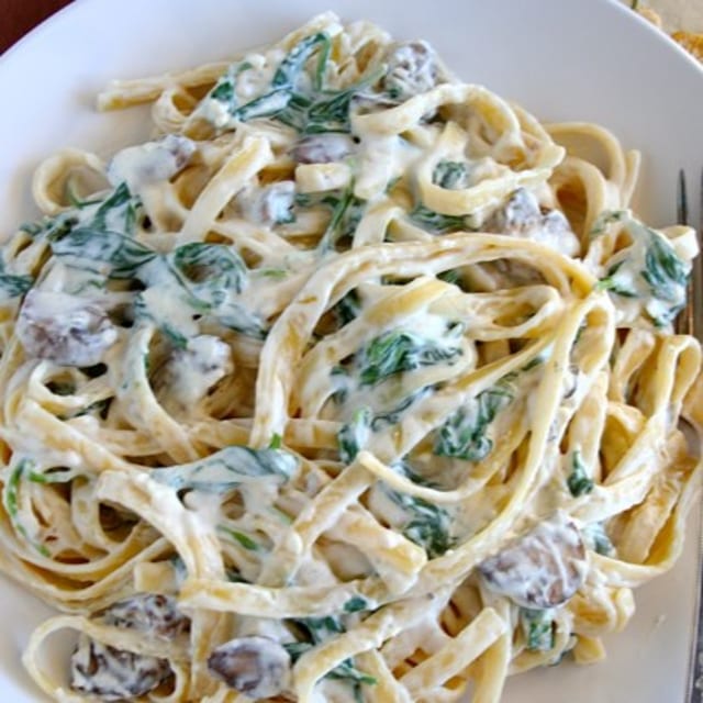 Chicken Florentine.
