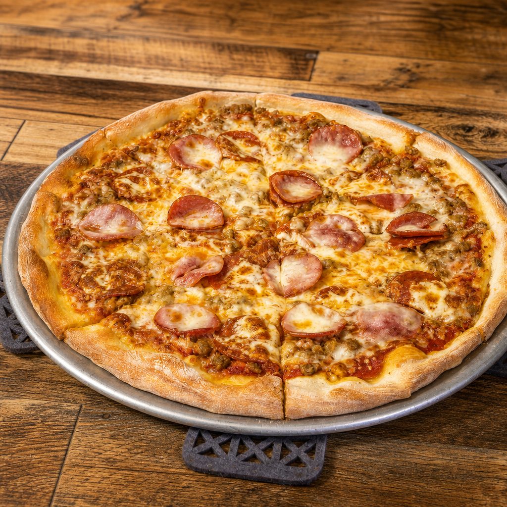 Meat Lovers Pizza.