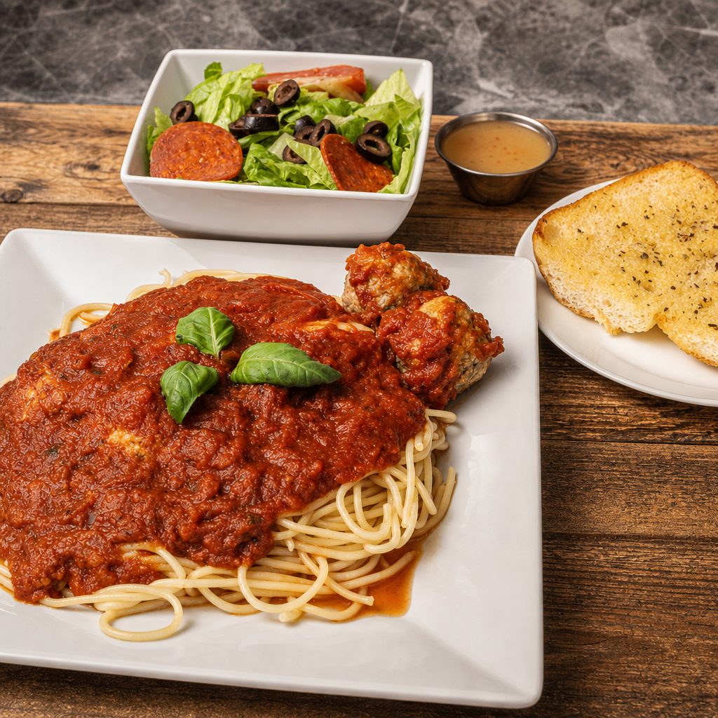 Kids Spaghetti with Marinara.