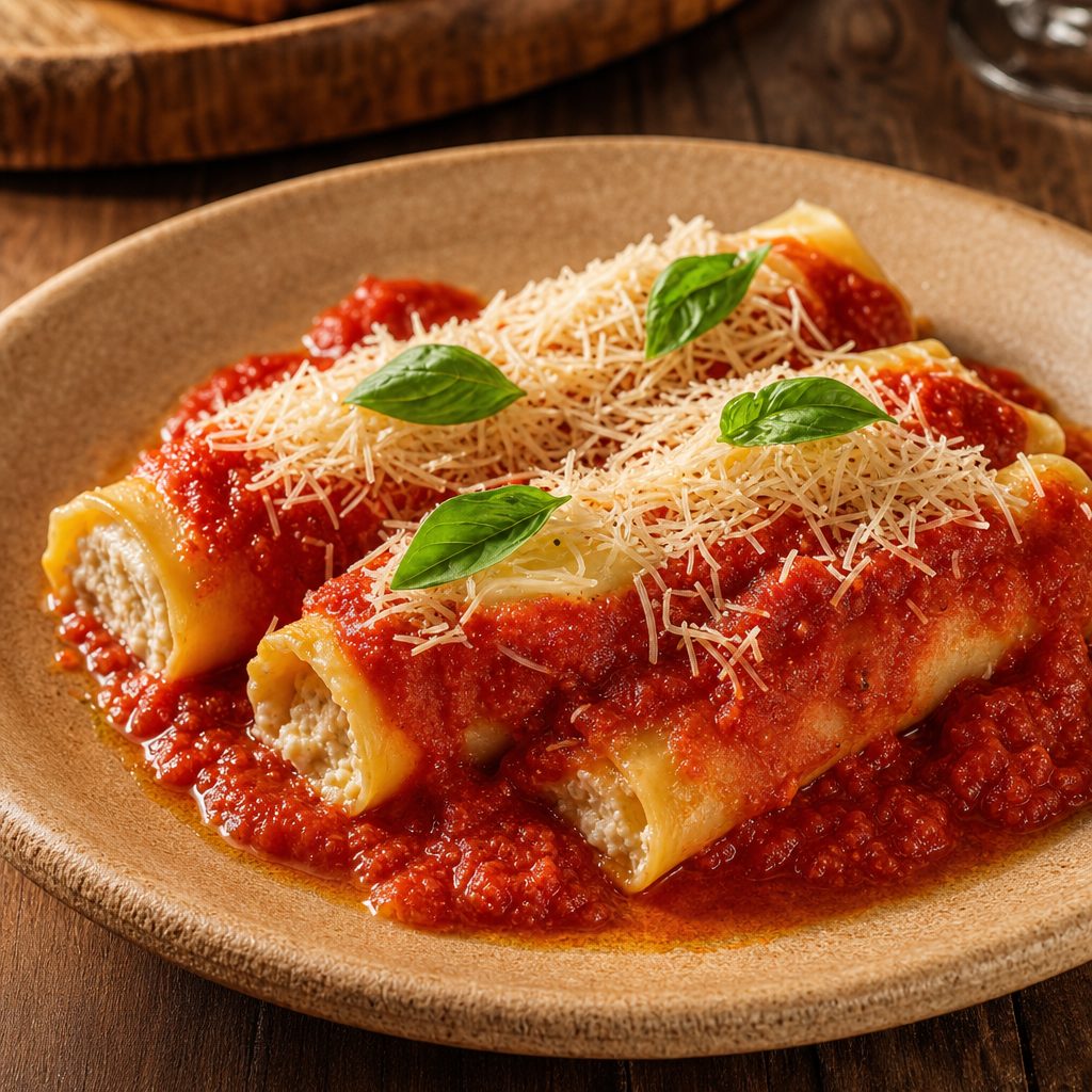 Manicotti.