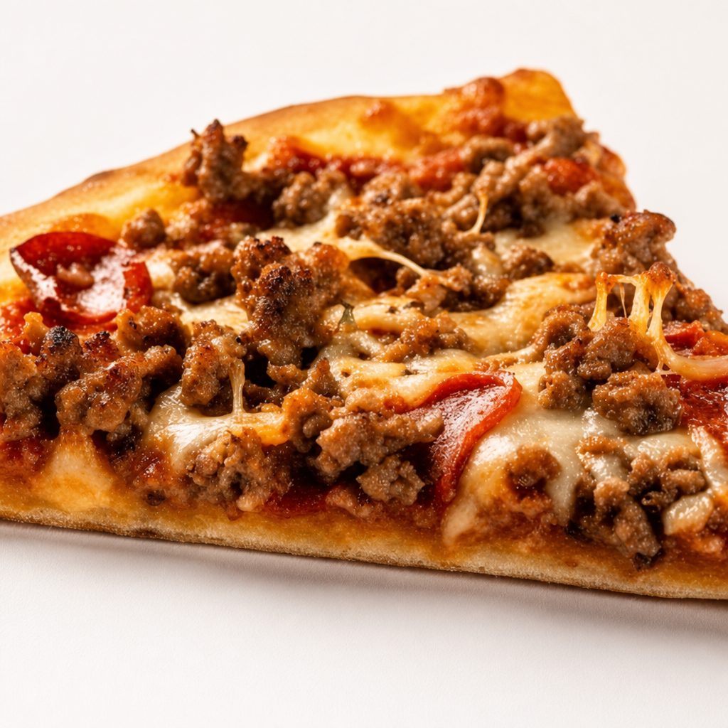 Meat Lovers Slice.