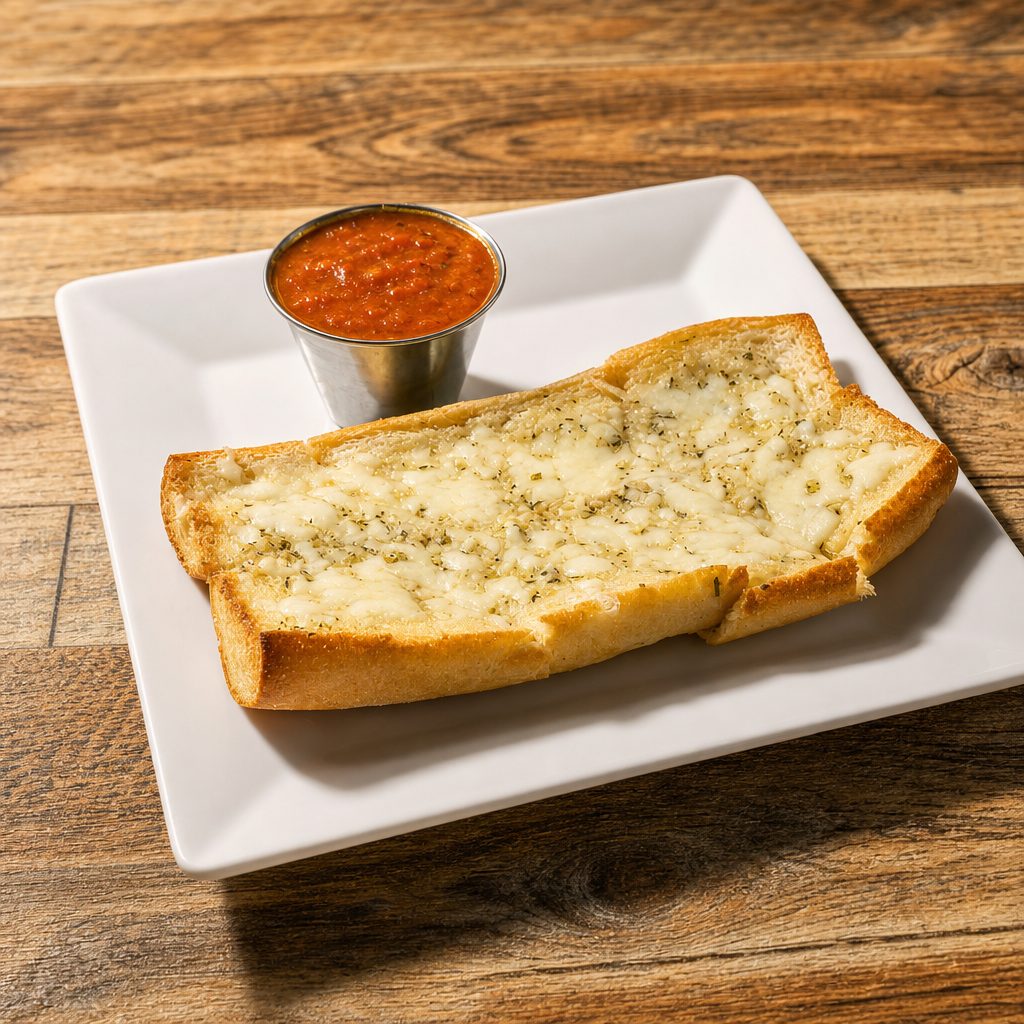 Garlic Bread with Mozzarella.