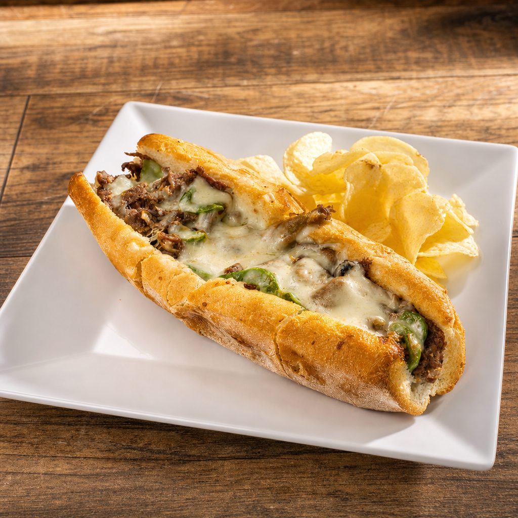 Philly Cheese Steak Sub.