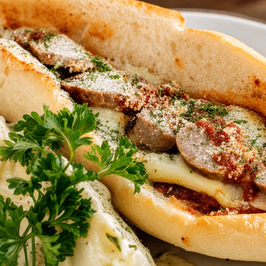 Italian Sausage Sub.