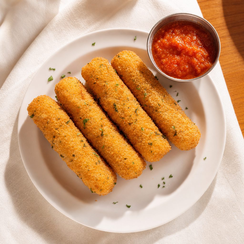 Mozzarella Sticks.