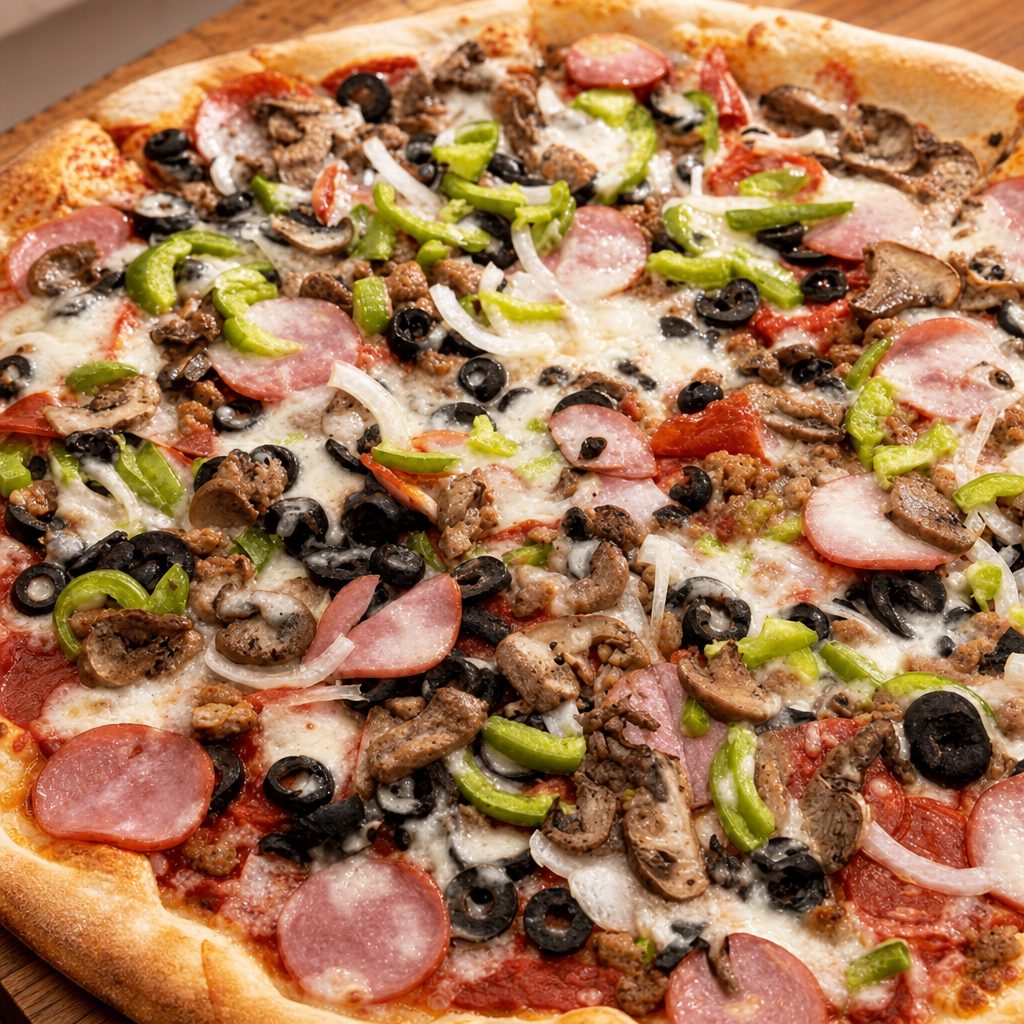 Grand Deluxe Pizza.