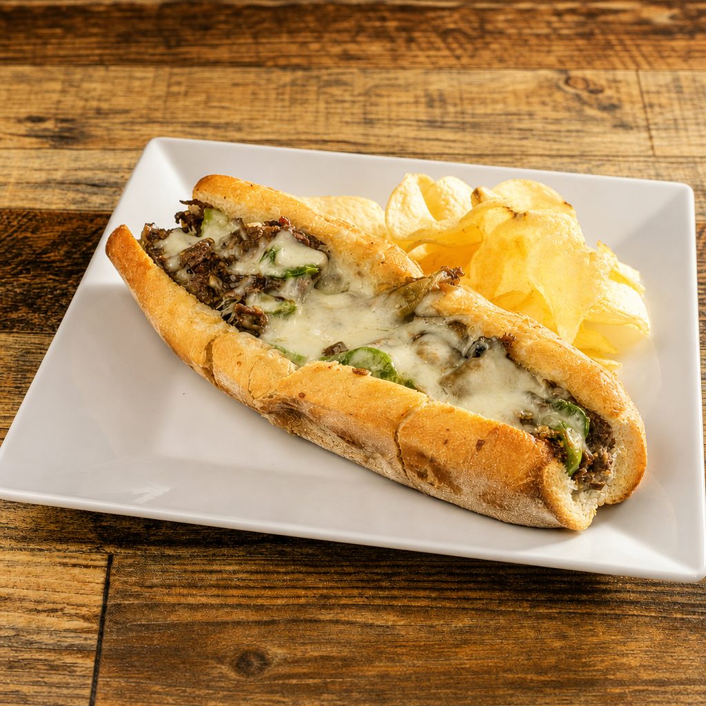 Philly Cheese Steak Sub.