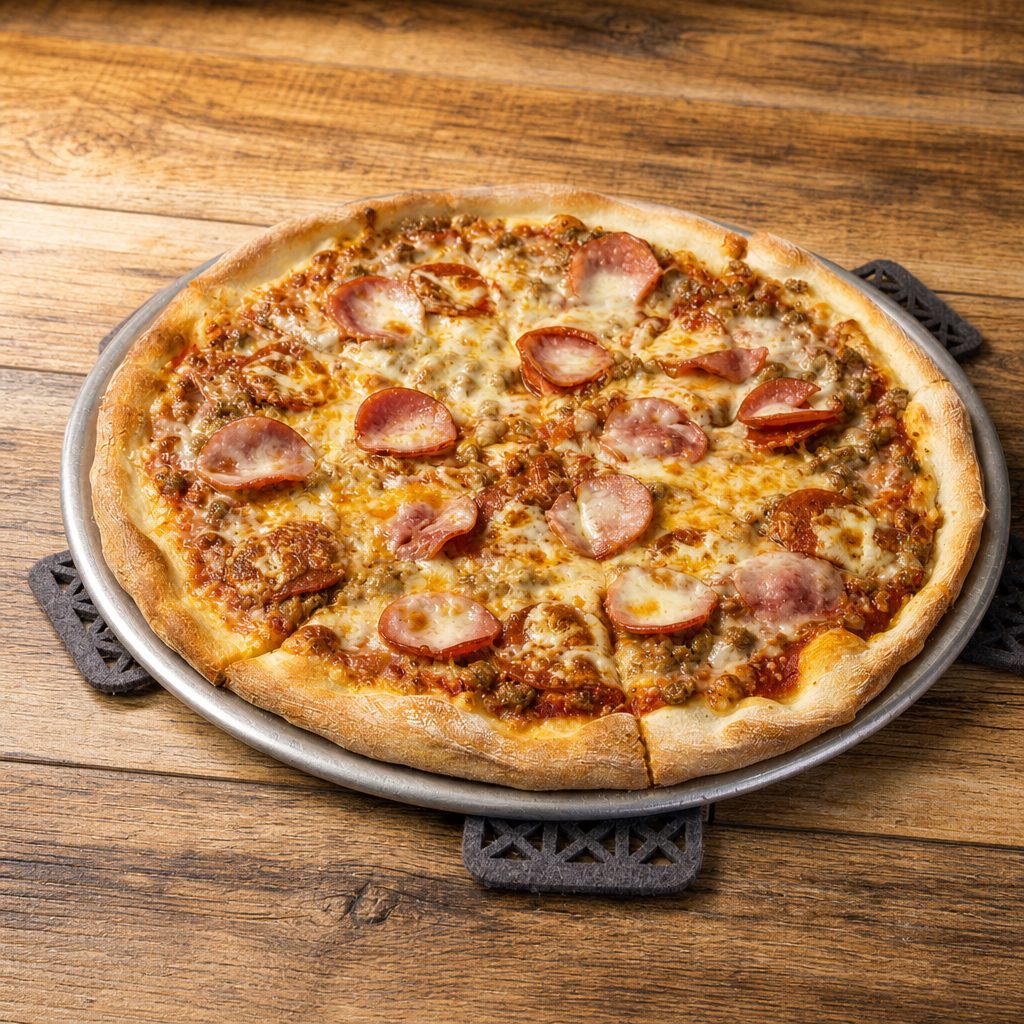 Meat Lovers Pizza.