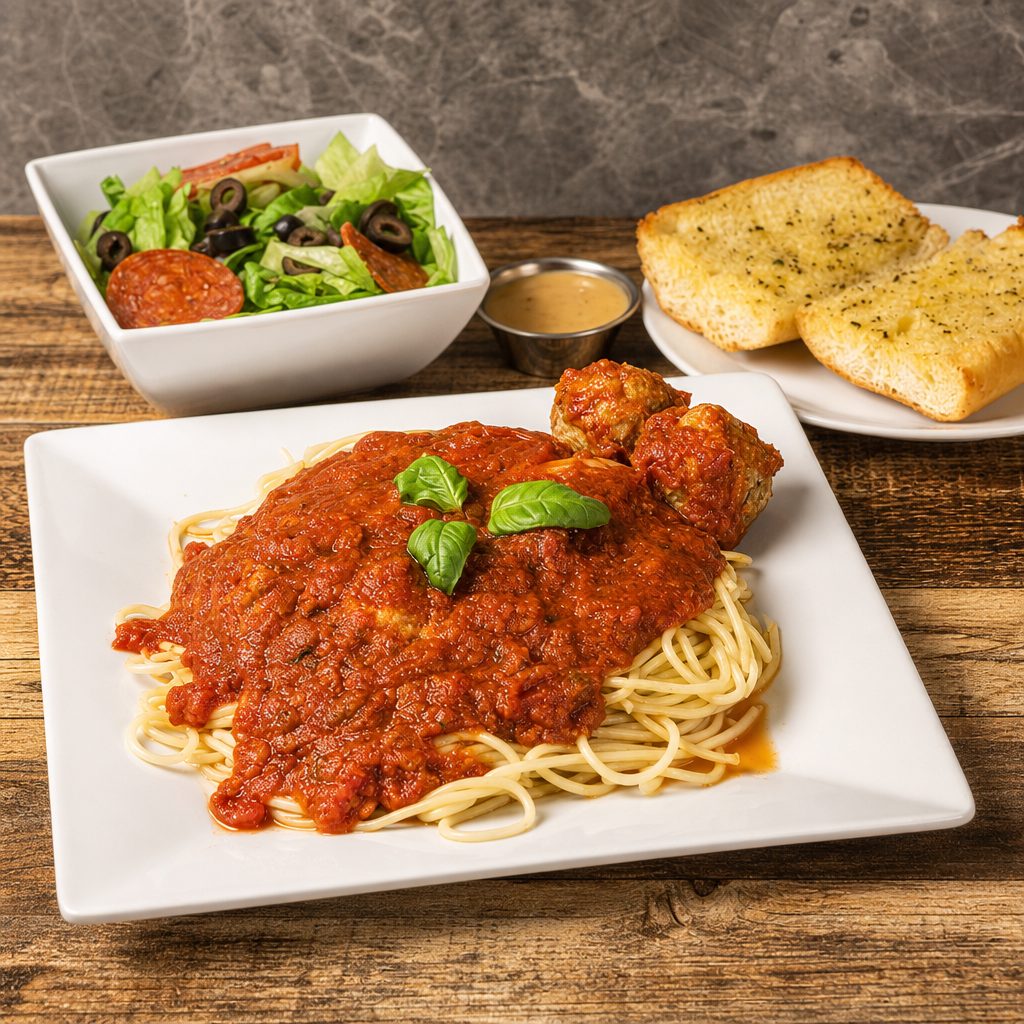 Spaghetti with Meatballs.