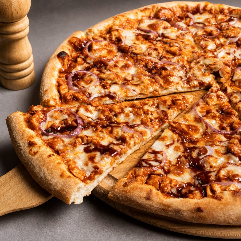 BBQ Pizza.
