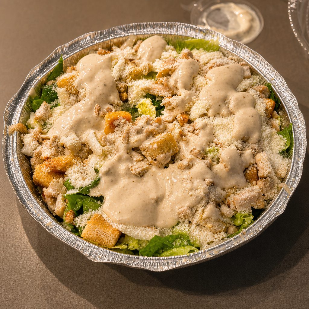Caesar Salad with Chicken.