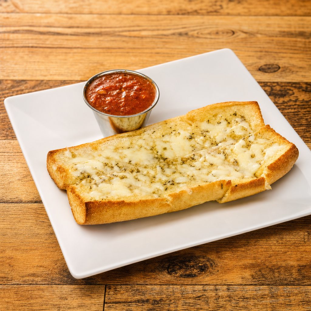 Garlic Bread with Mozzarella.