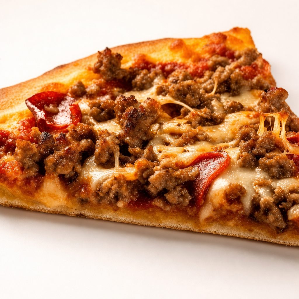 Meat Lovers Slice.